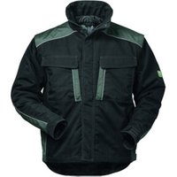 Canvas Outdoorjacke 2 in 1 Basel Gr.L schwarz/grau FELDTMANN von Feldtmann