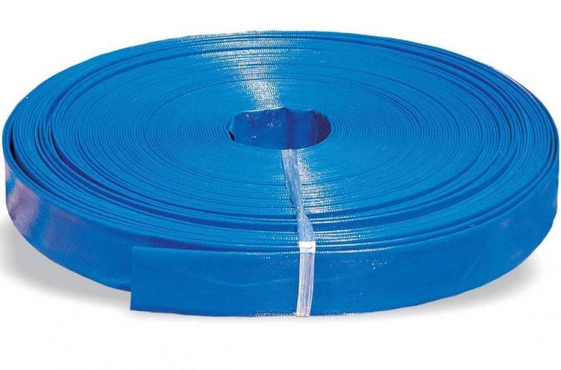 Feldtmann Flachschlauch 50er Pack PVC - Flachschlauch, verstärkt, 50 m lang, blau, 1 1/4'' (3 Feldtmann Flachschlauch 50er Pack PVC - Flachschlauch, verstärkt, 50 m lang, blau, 1 1/4'' (3 von Feldtmann