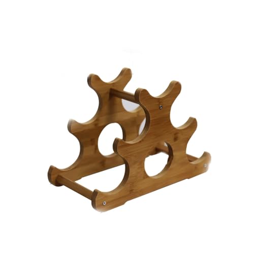 Felenny Bambus Weinregal 6 Flaschen Arbeitsplatte Weinhalter Stand Lagerung Regal für Küche Speisekammer Bambus Weinregal Felenny Bambus Weinregal 6 Flaschen Arbeitsplatte Weinhalter Stand Lagerung Regal für Küche Speisekammer Bambus Weinregal von Felenny