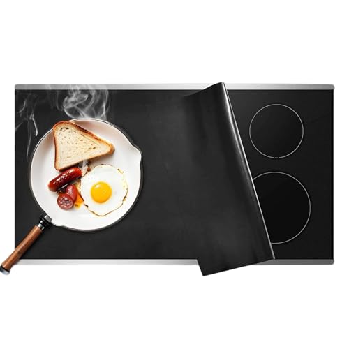 Silikon Induktionskochfeld Schutzmatte, Felenny Große Induktion Schutzmatte Induction Cooker Silikonmatte Multifunktionale Hitzebestä Ndiges Wärmeisolierte Pad für Induktionsherd, 80 * 50CM von Felenny