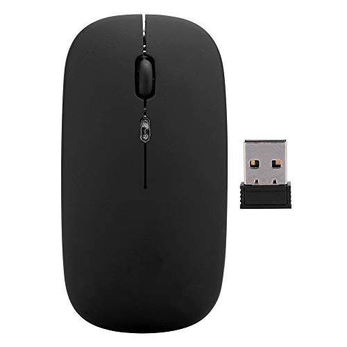 Felenny Wireless Mouse Slim Wiederaufladbare Wireless Mouse Game Mouse mit Bluetooth-Empfänger für Desktop-Computer von Felenny
