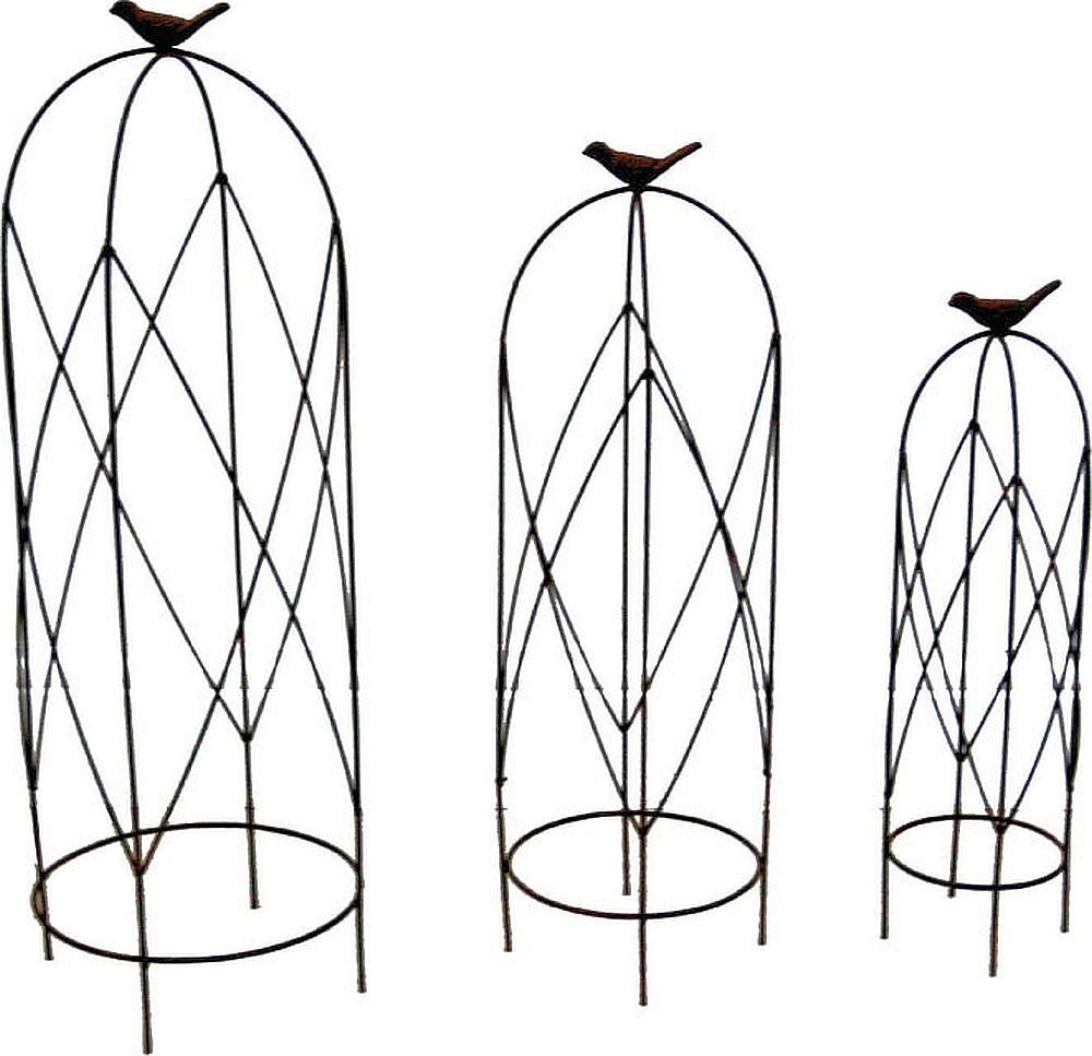 Feliwa Dekoobjekt Rankhilfe 3-tlg. Vögel für Zimmerpflanzen von Feliwa
