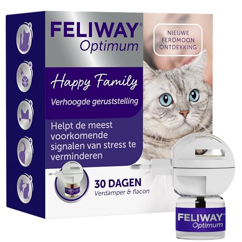 Feliway Optimum - Anti-Stress voor Kat - Verdamper + Refill 48 ml von Feliway