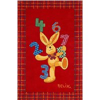 Felix der Hase Kinderteppich "Felix der Hase FE-2194-01", rechteckig von Felix Der Hase