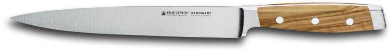 Felix Solingen Fleischmesser First Class Wood, Handmade in Solingen, lebenslanger kostenloser Nachschleifservice von Felix Solingen