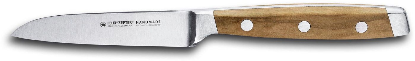 Felix Solingen Gemüsemesser First Class Wood, aus einem Stück geschmiedet von Felix Solingen