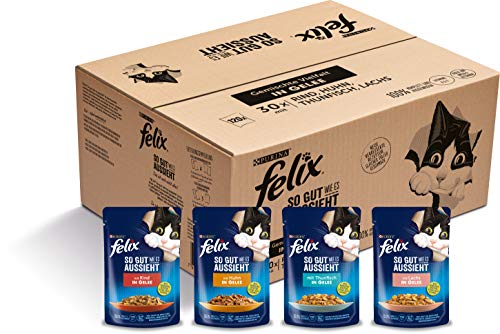 FELIX Katzennassfutter in Gelee Gemischte Vielfalt mit Huhn 120x 85 g FELIX Katzennassfutter in Gelee Gemischte Vielfalt mit Huhn 120x 85 g von Felix