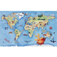 Felix Kinderteppich blau B/L: ca. 100x160 cm von Felix