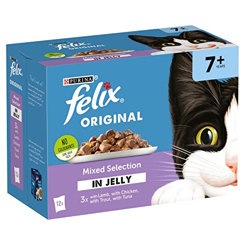 Felix Senior Mixed Selection in Gelee, 12 x 100 g Felix Senior Mixed Selection in Gelee, 12 x 100 g von Felix