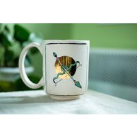 Schütze Sternzeichen Keramiktasse, Geschenk, Illustration, Astrologie Thema Kaffeetasse Von Felix Keramik Valentinstag Geschenkidee von FelixCeramic