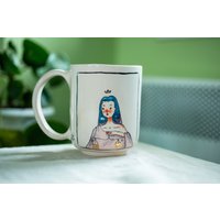 Waage Sternzeichen Keramiktasse, Geschenk, Illustration, Astrologie Thema Kaffeetasse, Von Felix Keramik, Valentinstag, Geburtstagsgeschenkidee von FelixCeramic