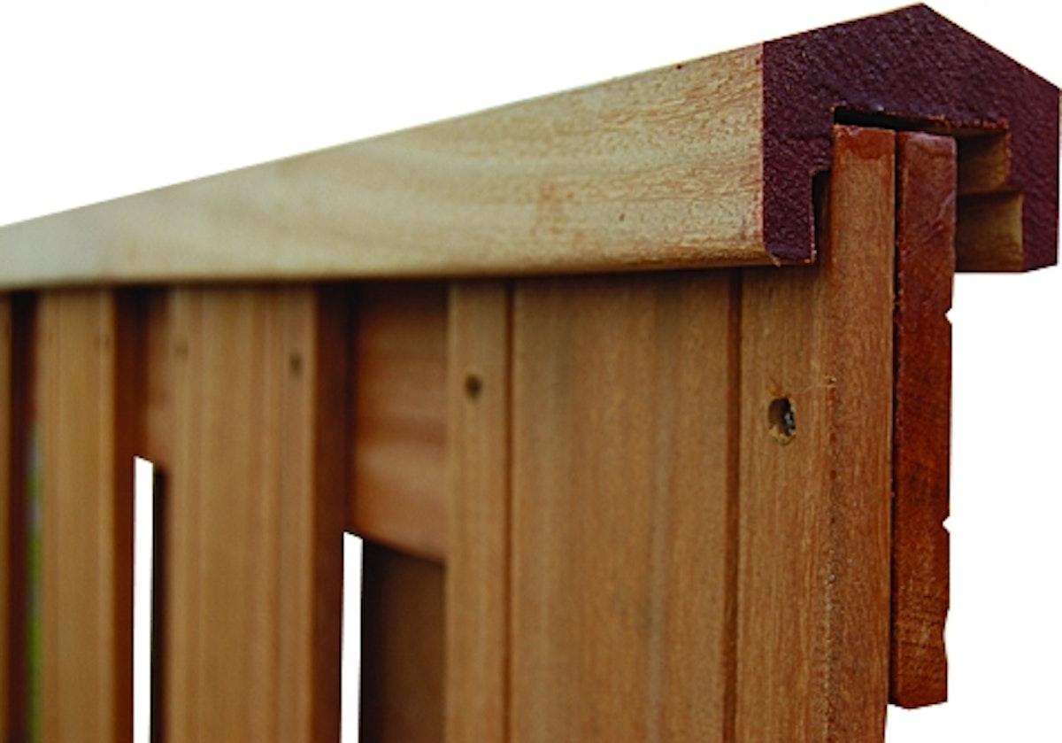 FelixWood® Sichtschutz Aufsatzleiste 45 x 70 x 1800 mm von FelixWood®