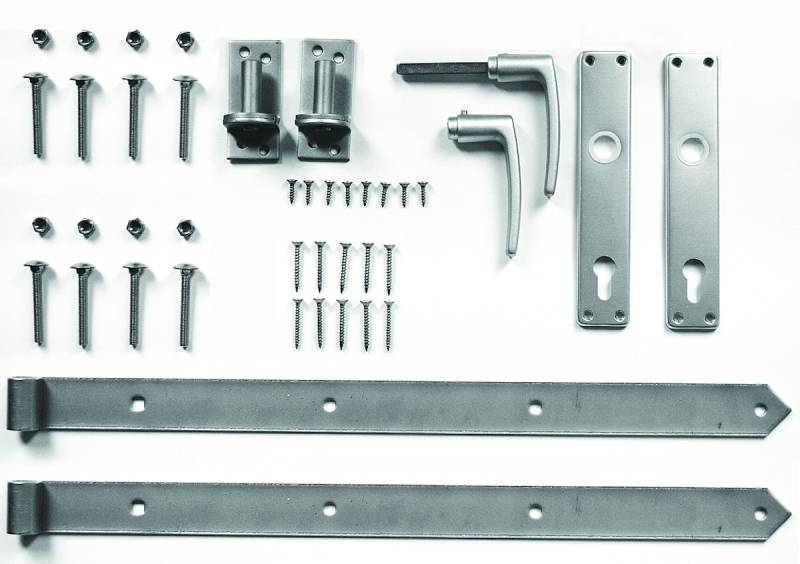 FelixWood® Sichtschutz Torbeschlag-Set für Einzeltore von FelixWood®