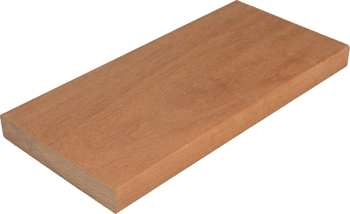 FelixWood® Terrassendiele Afrikulu 25x145mm glatt/glatt P410 KD18% FAS FCQ FSC®100% 185 cm von FelixWood®