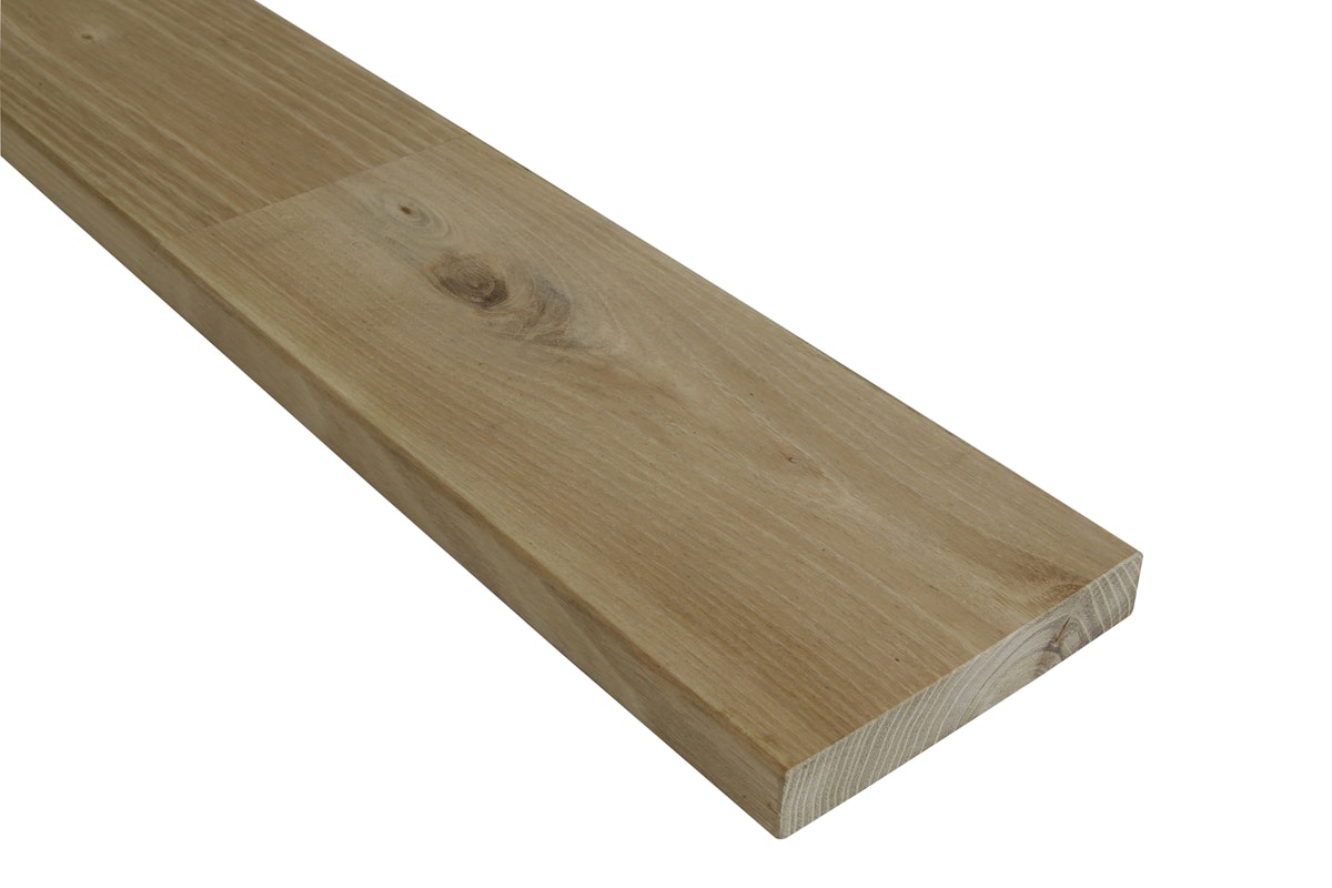 FelixWood® Terrassendiele Robinie 22x120mm glatt/glatt P417 FAS FCQ keilverzinkt 300 cm von FelixWood®