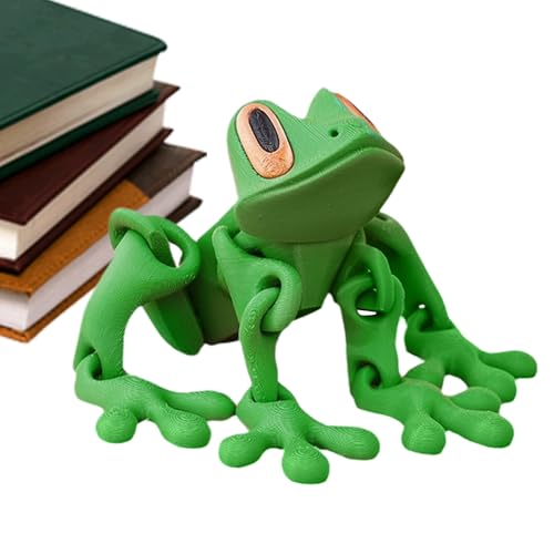 3D Gedruckter Magnetfroschspielzeug, Magnetfroschkühlschrank Magnet Mit ArtikuliertenFugen, Realistische 3D Gedruckte Kühlschrankmagnete, Frösche Modellschmuck Für Kühlschrank, Metallflächen 3D Gedruckter Magnetfroschspielzeug, Magnetfroschkühlschrank Magnet Mit ArtikuliertenFugen, Realistische 3D Gedruckte Kühlschrankmagnete, Frösche Modellschmuck Für Kühlschrank, Metallflächen von Fellflying