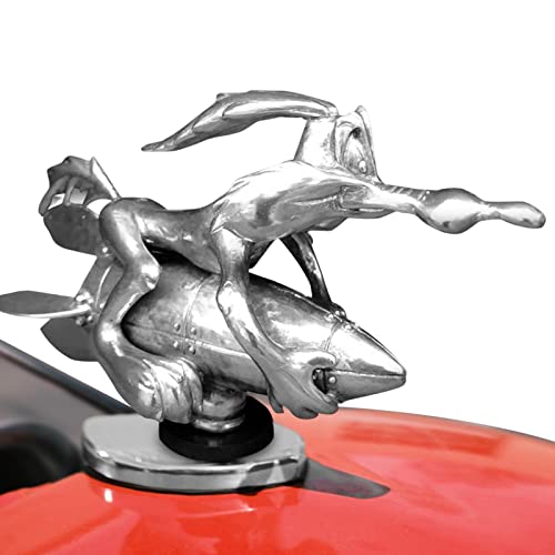 Cartoon-Auto-Emblem, Coyote-Kühlerfigur Für Wile E Coyote Rocket, Auto-Fronthauben-Ornament, Metall-Cartoon-Retro-Auto-Dekoration, Auto-Außenmodifikation Für Alle Arten Von Autos Fellflying Cartoon-Auto-Emblem, Coyote-Kühlerfigur Für Wile E Coyote Rocket, Auto-Fronthauben-Ornament, Metall-Cartoon-Retro-Auto-Dekoration, Auto-Außenmodifikation Für Alle Arten Von Autos Fellflying von Fellflying
