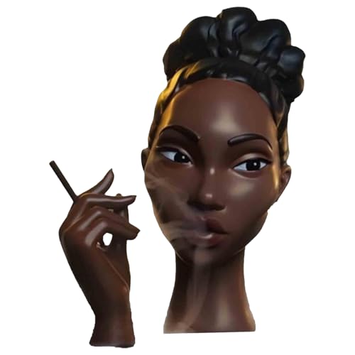 Headscents-Kopf-Räuchergefäß „Black Woman“ | Kopf-Räuchergefäß „Black Woman“ | Kopf-Düfte-Räuchergefäß „Black Women Solange“ | Exquisiter Räucherstäbchenständer Für Die Inneneinrichtung Headscents-Kopf-Räuchergefäß „Black Woman“ | Kopf-Räuchergefäß „Black Woman“ | Kopf-Düfte-Räuchergefäß „Black Women Solange“ | Exquisiter Räucherstäbchenständer Für Die Inneneinrichtung von Fellflying