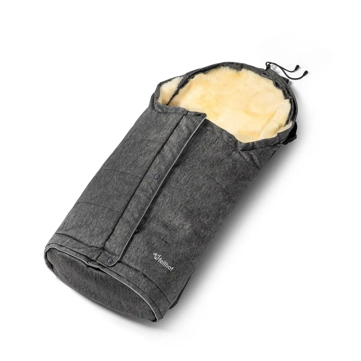 B-Ware Fellhof Kinderwagenfellsack Fußsack Hochsölden Babyschale Graphit Melange Merino B-Ware Fellhof Kinderwagenfellsack Fußsack Hochsölden Babyschale Graphit Melange Merino von Fellhof