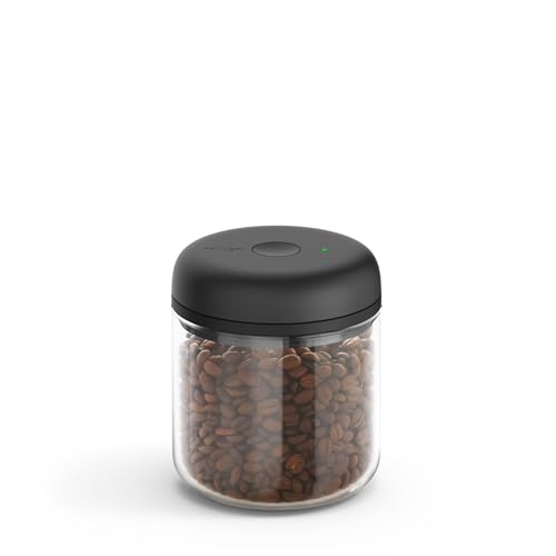 Fellow Atmos Elektrischer Vakuumbehälter & Vorratsbehälter – Luftdichte Kaffee- und Lebensmittelbehälter – Kaffeebehälter – (Klarglas, 0,7 Liter) von Fellow