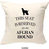 Afgan Hound Kissen, Hundekissen, Bezug Baumwolle Leinwanddruck, Hundeliebhaber Geschenk Für Sie 40 X 50 183 von FellowFriendsCo