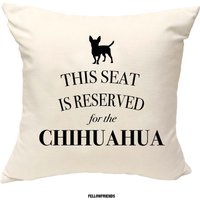 Chihuahua Kissen, Hundekissen, Bezug Baumwolle Leinwanddruck, Hundeliebhaber Geschenk Für Sie 40 X 50 199 von FellowFriendsCo