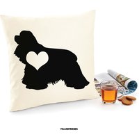 Cocker Spaniel Kissen, Hundekissen, Bezug Baumwolle Canvas Print, Hundeliebhaber Geschenk Für Sie 40 X 50 202 von FellowFriendsCo