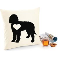 Labradoodle Kissen, Hundekissen, Bezug Baumwolle Canvas Print, Hundeliebhaber Geschenk Für Sie 40x40 50x50 171 von FellowFriendsCo