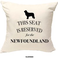 Neufundland Kissen, Hundekissen, Bezug Baumwolle Leinwanddruck, Hundeliebhaber Geschenk Für Sie 40x40 50x50 169 von FellowFriendsCo