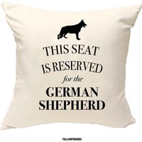 Schäferhund Kissen, Hundekissen, Bezug Baumwolle Leinwanddruck, Hundeliebhaber Geschenk Für Sie 40 X 50 176 von FellowFriendsCo