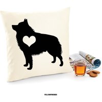 Schipperke Kissen, Hundekissen, Bezug Baumwolle Leinwanddruck, Hundeliebhaber Geschenk Für Sie 40 X 50 211 von FellowFriendsCo