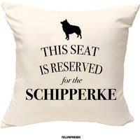 Schipperke Kissen, Hundekissen, Bezug Baumwolle Leinwanddruck, Hundeliebhaber Geschenk Für Sie 40 X 50 211 von FellowFriendsCo