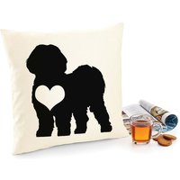 Shih Tzu Kissen, Hundekissen, Tzu Bezug Baumwolle Canvas Print, Hundeliebhaber Geschenk Für Sie 40x40 50x50 159 von FellowFriendsCo