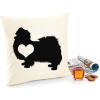 Tibet Spaniel Kissen, Hundekissen, Tibetisch Kissenbezug Baumwolle Leinwanddruck, Hundeliebhaber Geschenk Für Sie 40x40 50x50 380 von FellowFriendsCo