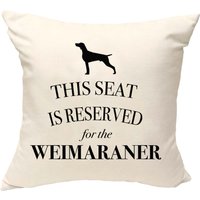 Weimaraner Kissen, Hundekissen, Bezug Baumwolle Leinwanddruck, Geschenk Für Hundeliebhaber 40x40 50x50 153 von FellowFriendsCo