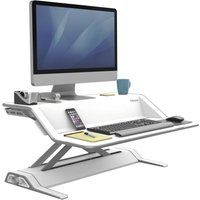 Fellowes Monitorständer Lotus Sitz-Steh Workstation weiß von Fellowes