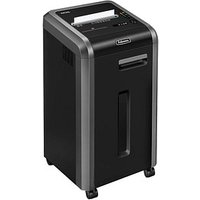 Fellowes Microshred 225Mi Aktenvernichter mit Partikelschnitt P-5, 2 x 12 mm, bis 13 Blatt, schwarz von Fellowes