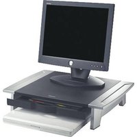 Fellowes 80311 Monitor-Erhöhung Höhen-Bereich: 10 bis 15cm Schwarz, Silber von Fellowes