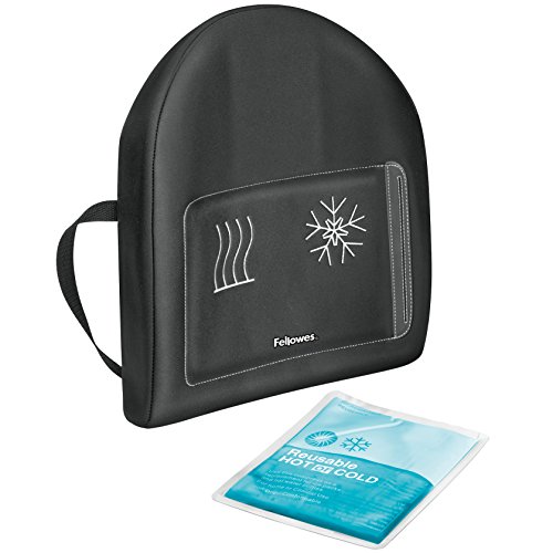 Fellowes 8041901 Professional Series Rückenstütze, mit wärmendem kühlendem Gel Pack von Fellowes