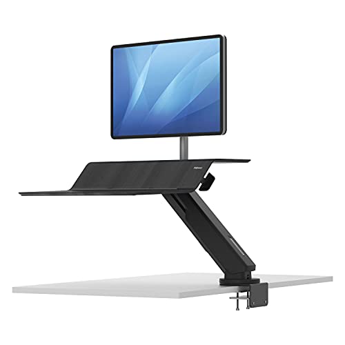 Fellowes 8081501 Lotus RT Sit-Stand Workstation Schwarz Single - für Workstation - Schwarz Single Fellowes 8081501 Lotus RT Sit-Stand Workstation Schwarz Single - für Workstation - Schwarz Single von Fellowes