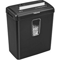 Fellowes Powershred P-30C Aktenvernichter mit Partikelschnitt P-4, 4 x 34 mm, bis 6 Blatt, schwarz von Fellowes