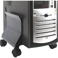 Fellowes PC-Ständer mit Rollen Metall schwarz von Fellowes