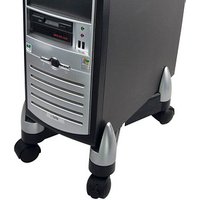 Fellowes PC-Ständer mit Rollen Kunststoff schwarz von Fellowes