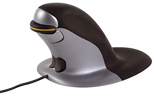 Posturite Penguin Maus Größe S 9894801 vertikal mit Kabel von Fellowes