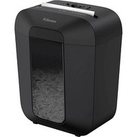 Fellowes Powershred LX50 Aktenvernichter mit Partikelschnitt P-4, 4 x 37 mm, bis 9 Blatt, schwarz von Fellowes