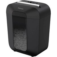 AKTION: Fellowes Powershred LX50 Aktenvernichter mit Partikelschnitt P-4, 4 x 37 mm, bis 9 Blatt, schwarz mit 12 Euro CashBack von Fellowes