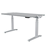 Levado? Sitz-Stehschreibtisch - Grau 1600 x 800 mm von Fellowes