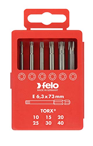 Felo Profi Bitbox 73 mm, 6-tlg Tx von Felo