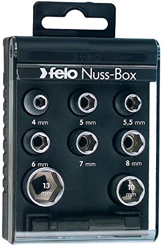 Felo 1/4' Nuss-Box, 9-tlg ND von Felo