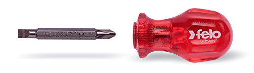 Felo Umsteckschraubendreher, Stubby mit Bit 6,0 - PH 2 x 60 mm von Felo